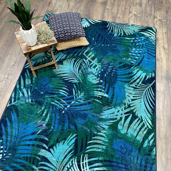 Fronds Rug - Green