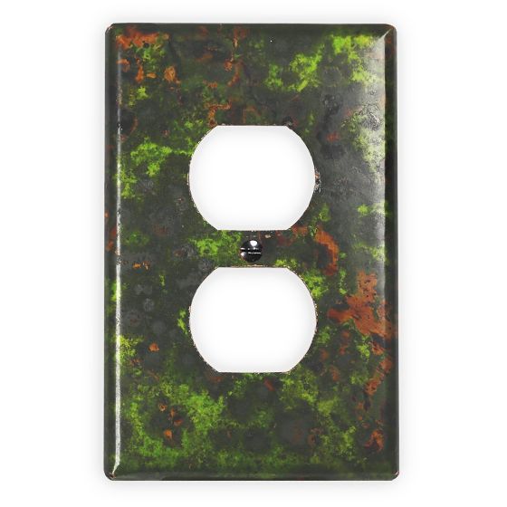 Irish Moss 1 Outlet Copper Switch Plate