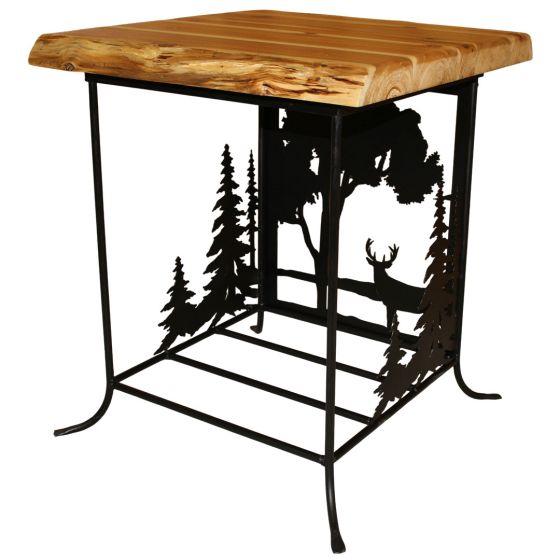 Iron Ridge Silhouette End Table
