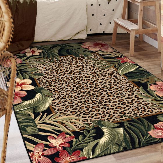 Island Fauna Tropical Rug