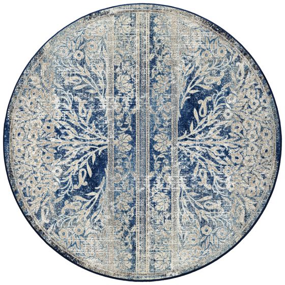 Delft Flowers Area Rug - Countryside