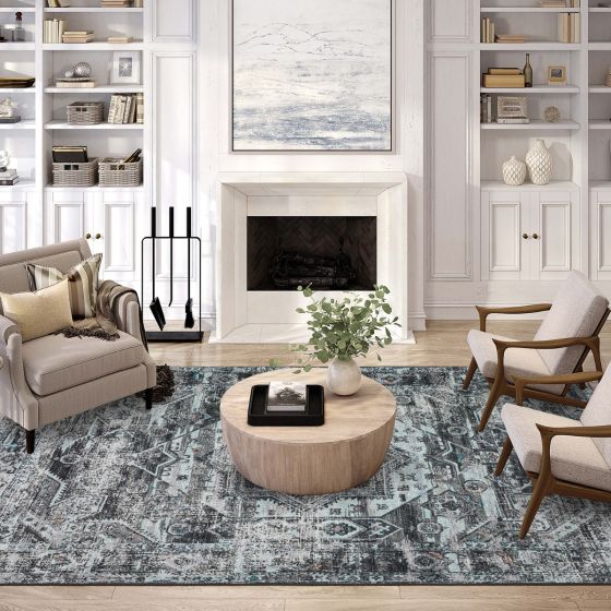 Jericho Series V Rug - Steel