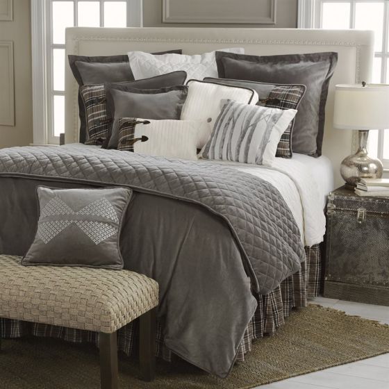 Whistler Velvet Bedding Ensemble