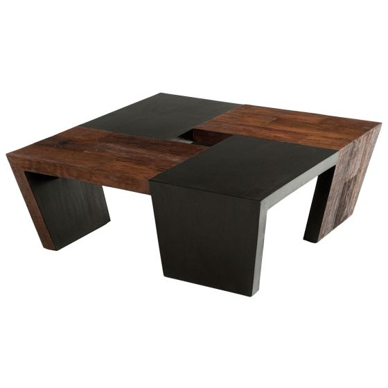 Modern Reclaimed Geometric Coffee Table