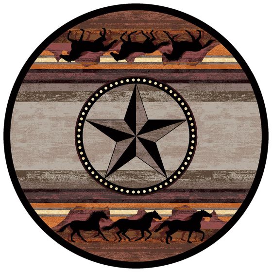 Night Stampede Rug