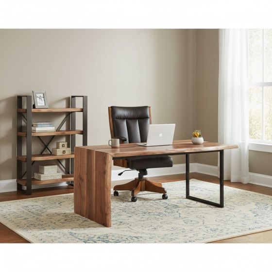 Modern Rustic Live Edge Natural Wood Shelves: Some lifestyle images are created with AI for visualization purposes. Crafted from natural solid wood, each piece is unique and will vary.