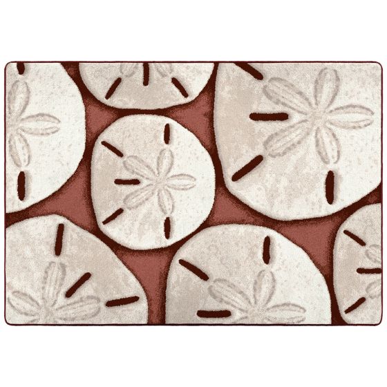 Ocean Treasure Entry Rug - Coral