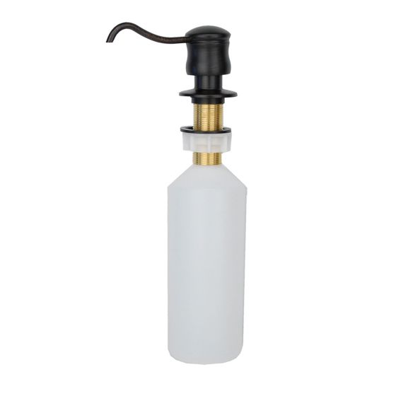 Oil Rubbed Bronze Solid Brass Soap & Lotion Dispenser