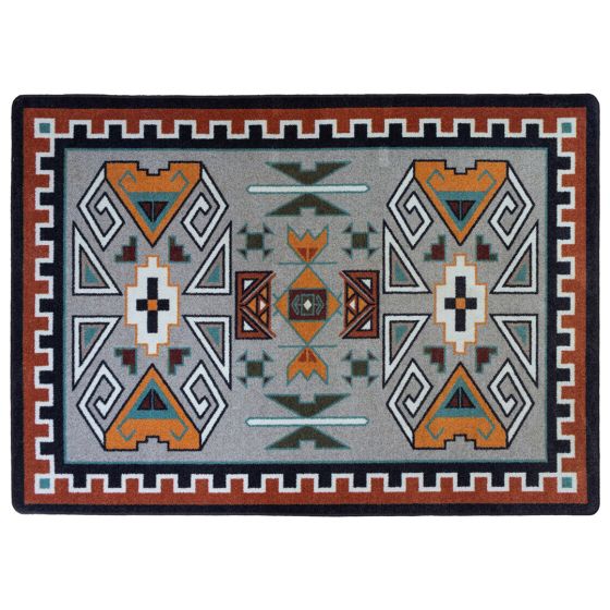 Four Rams Rug - Rust