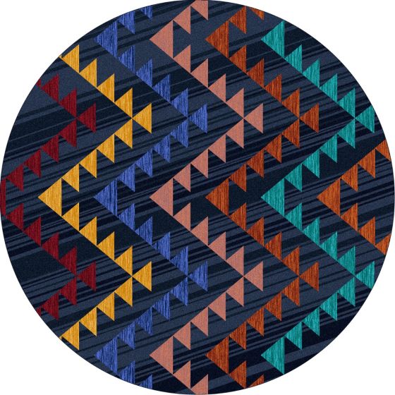 Time Travel Rug - Velvet