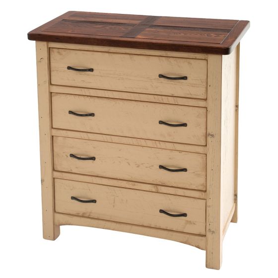 COTTAGE SUNRISE PAINTED CHEST OF DRAWERS