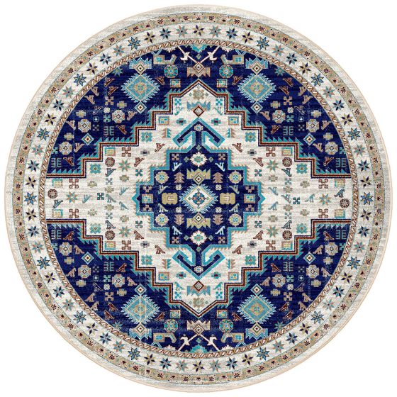 Persian Version Rug - Dusk Blue