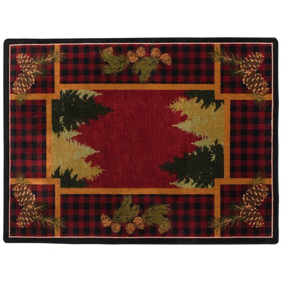 Plaid Woodsman Rug