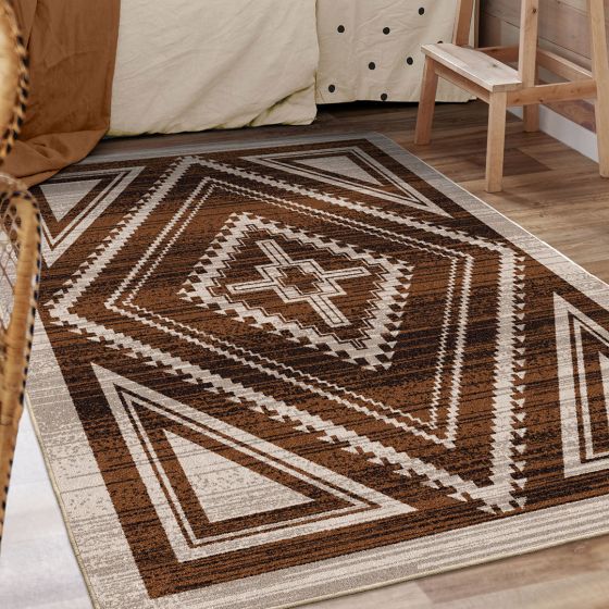 Rim Shot Rug - Earthen