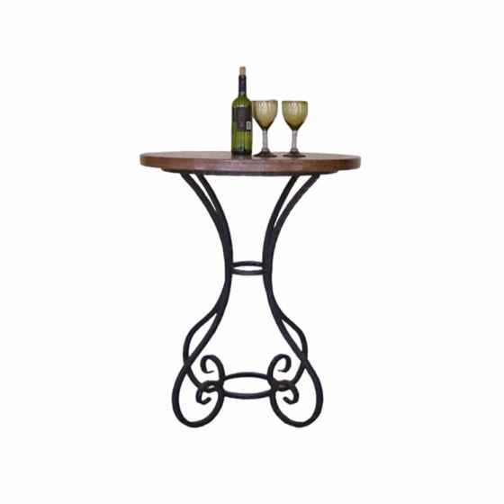S-Design Hammered Copper Bistro Table