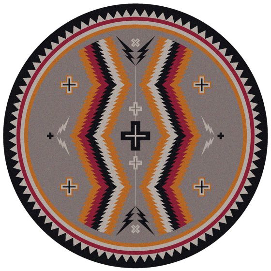 Fury Peaks Rug - Black Frame