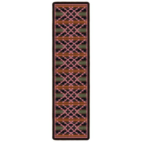Saddle Blanket Rug - Periwinkle