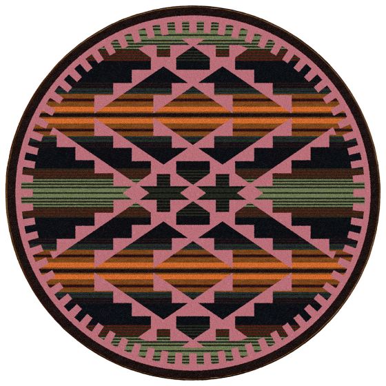 Saddle Blanket Rug - Periwinkle