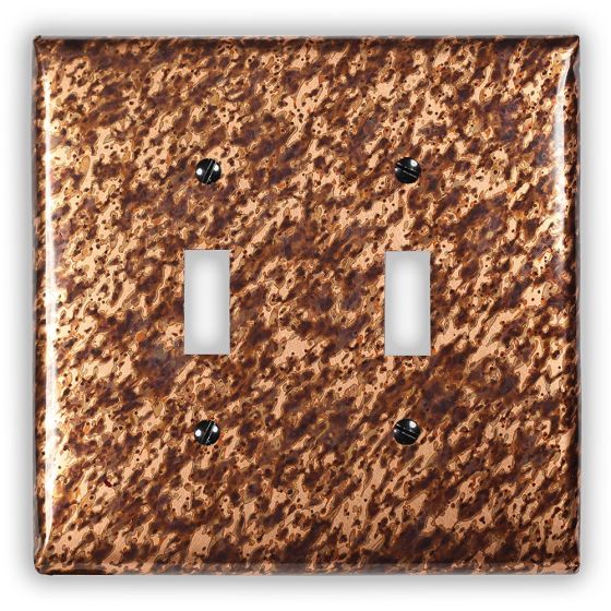 Sandstorm 2 Toggle Copper Switch Plate