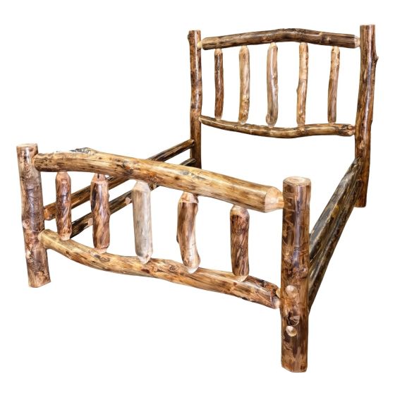 Silverleaf Aspen Deluxe Log Bed