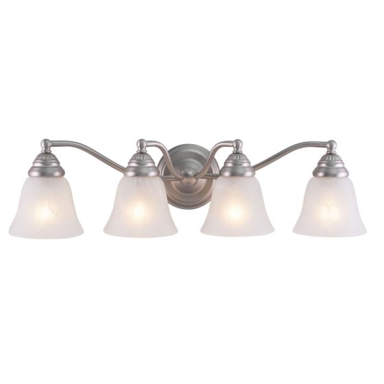 Standford 4-Light Brushed Nickel Vanity Light