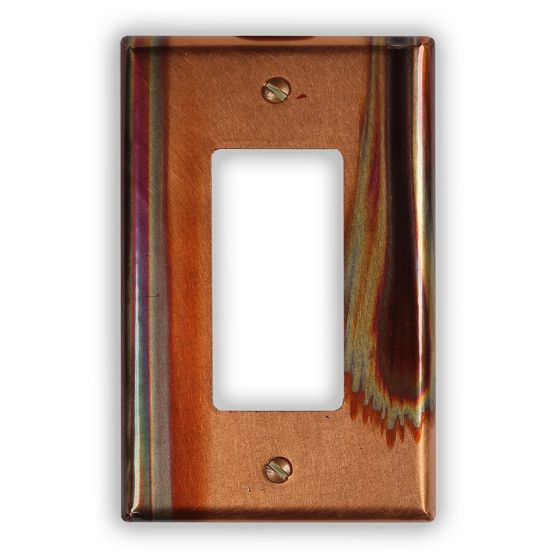 Stellar 1 Rocker/GFI Copper Switch Plate