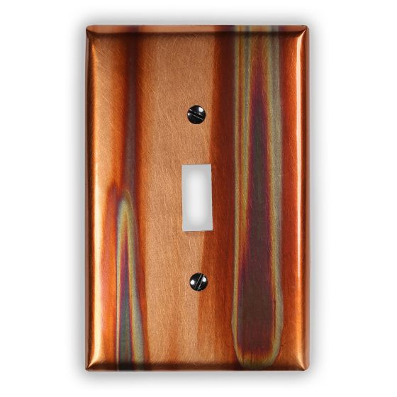 Stellar 1 Toggle Copper Switch Plate