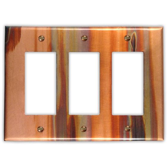 Stellar 1 Rocker/GFI Copper Switch Plate