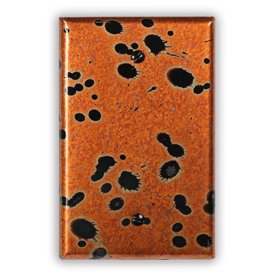Sunburst 1 Blank Copper Switch Plate