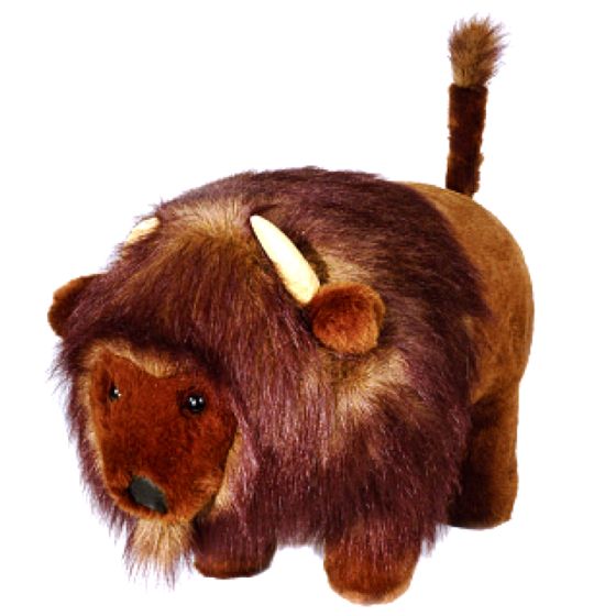 "Billy" friendly plush footstool