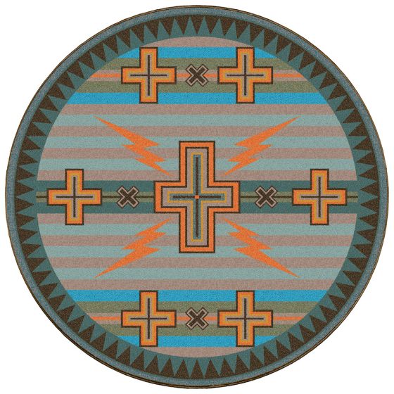 Tempest Rug - Turquoise