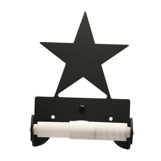 Wrought Iron Star Roller Style Tissue Holder