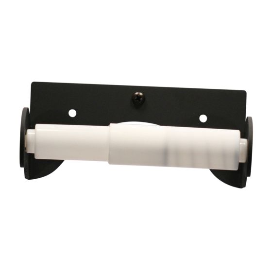 Wrought Iron Plain Roller Style Tissue Holder