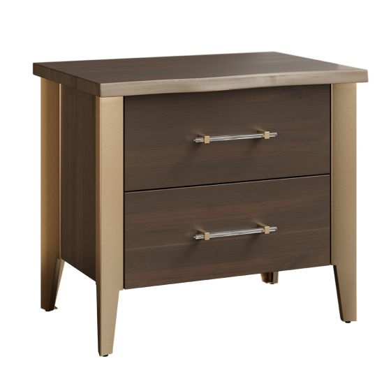 UPTOWN RUSTIC WALNUT NIGHTSTAND