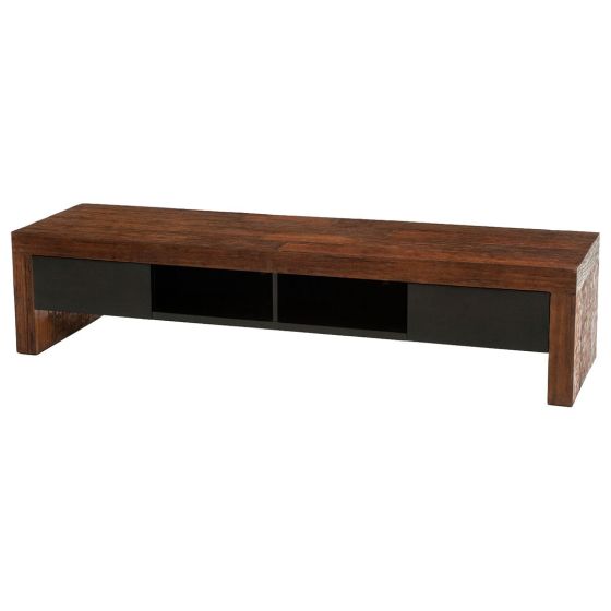 Urban Rustic Flat Screen TV Stand - Natural Reclaimed Wood