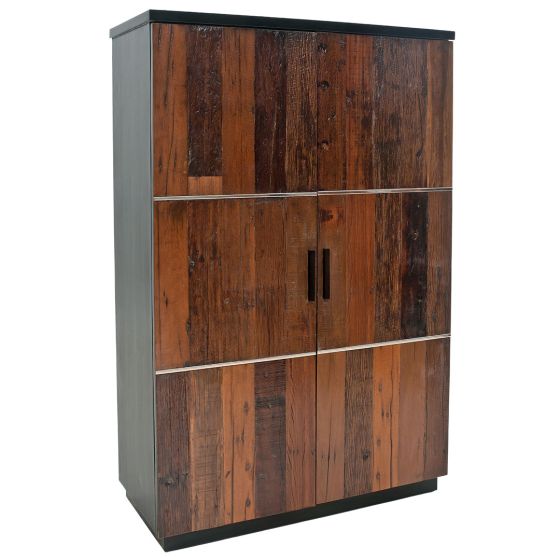 Urban Rustic Reclaimed Linen Closet