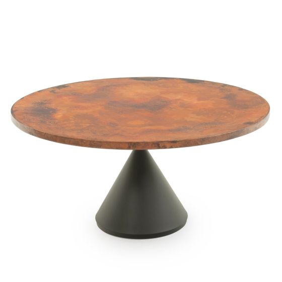 Modern Pendant Copper Dining Table