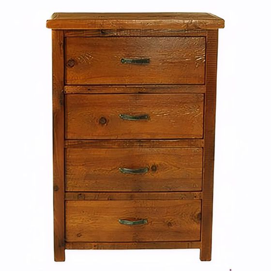 WESTERN TRADITIONS ELITE 4 DRAWER RUSTIC CHEST