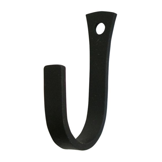 Wrought Iron Plain Wide Wall Hook
