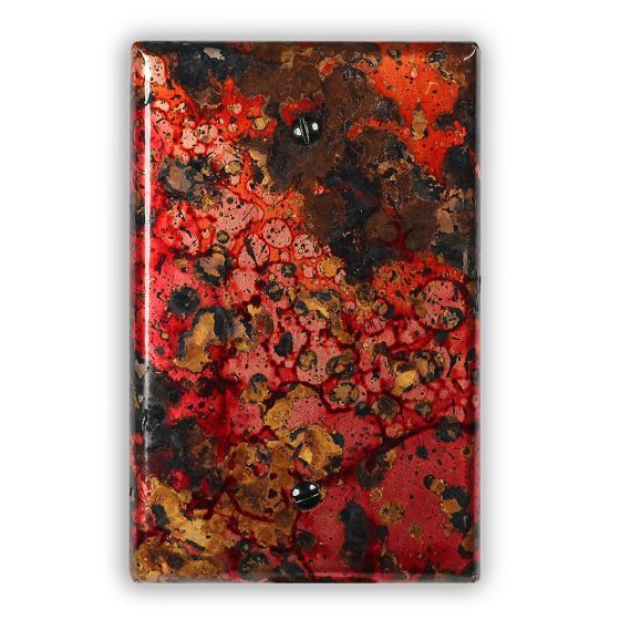 Wildfire 1 Blank Copper Switch Plate