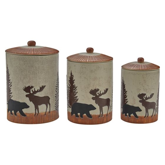 Wilderness Trail Rustic Canister Set