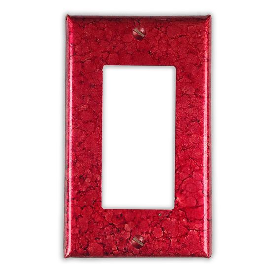 Wine Red 1 Rocker/GFI Copper Switch Plate