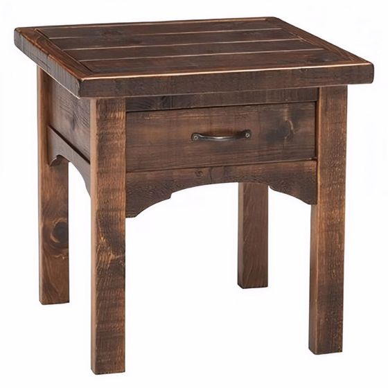 WOODLAND PARK RUSTIC 1 DRAWER NIGHTSTAND