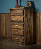 Antler & Barnwood 5 Drawer Chest