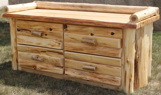 Cedar Lake Logger Deacon's Bench--Clear finish