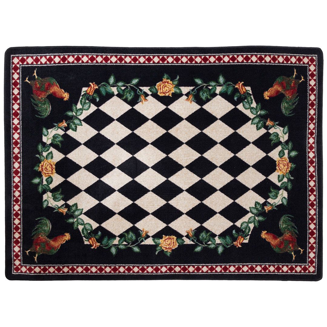 High Country Rooster Entry Rug