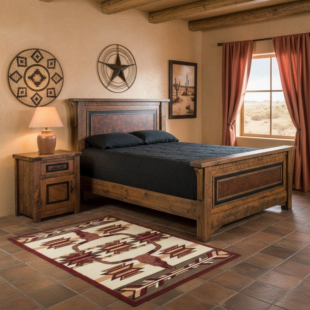 AUTUMN WOODS RUSTIC ENCLOSED BARNWOOD NIGHTSTAND