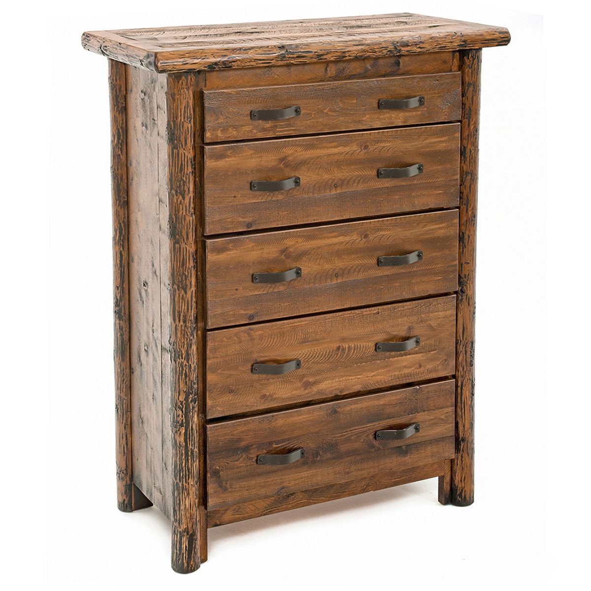 OLDE TOWNE 5 DRAWER LOG CHEST