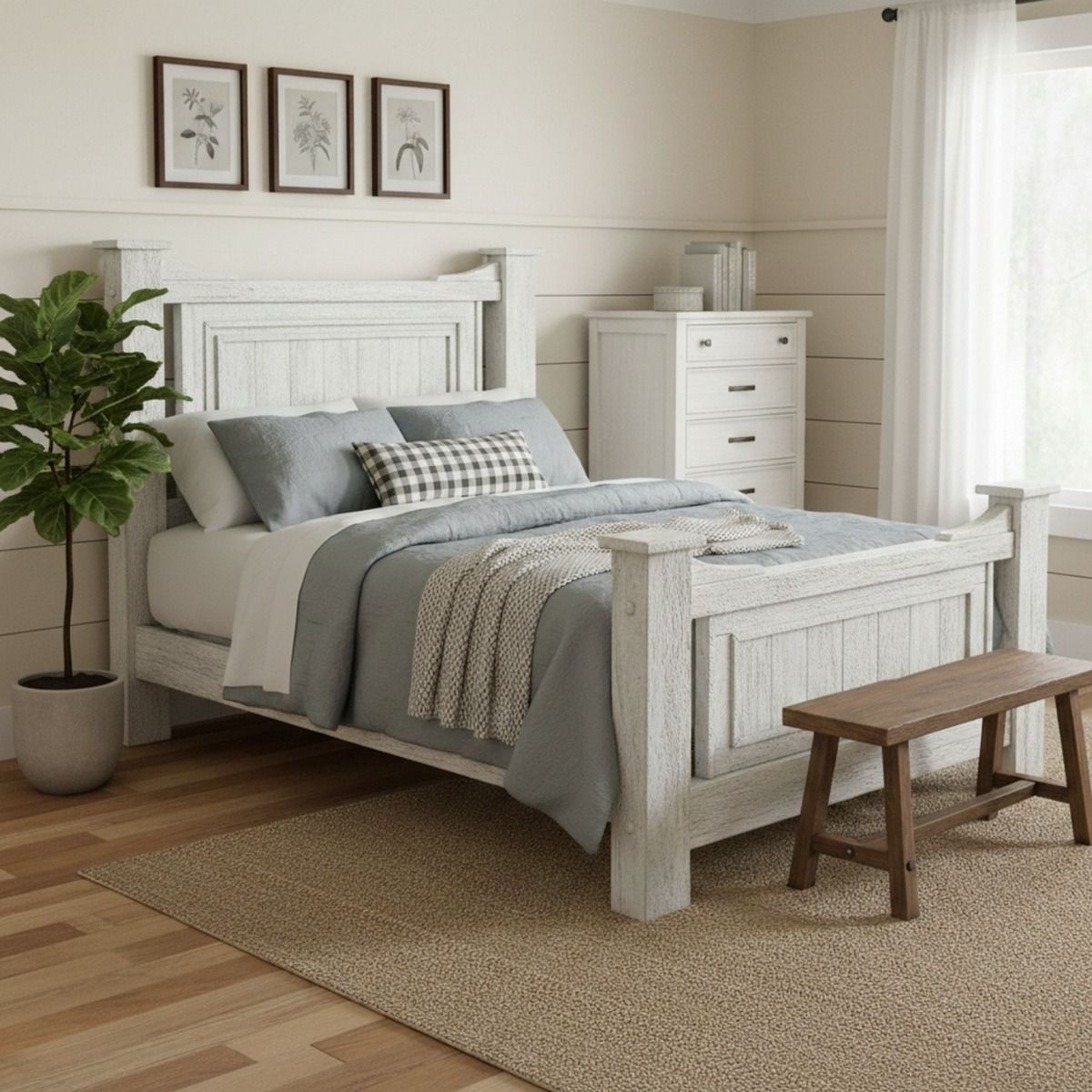 TIMBER HAVEN BARNWOOD BED