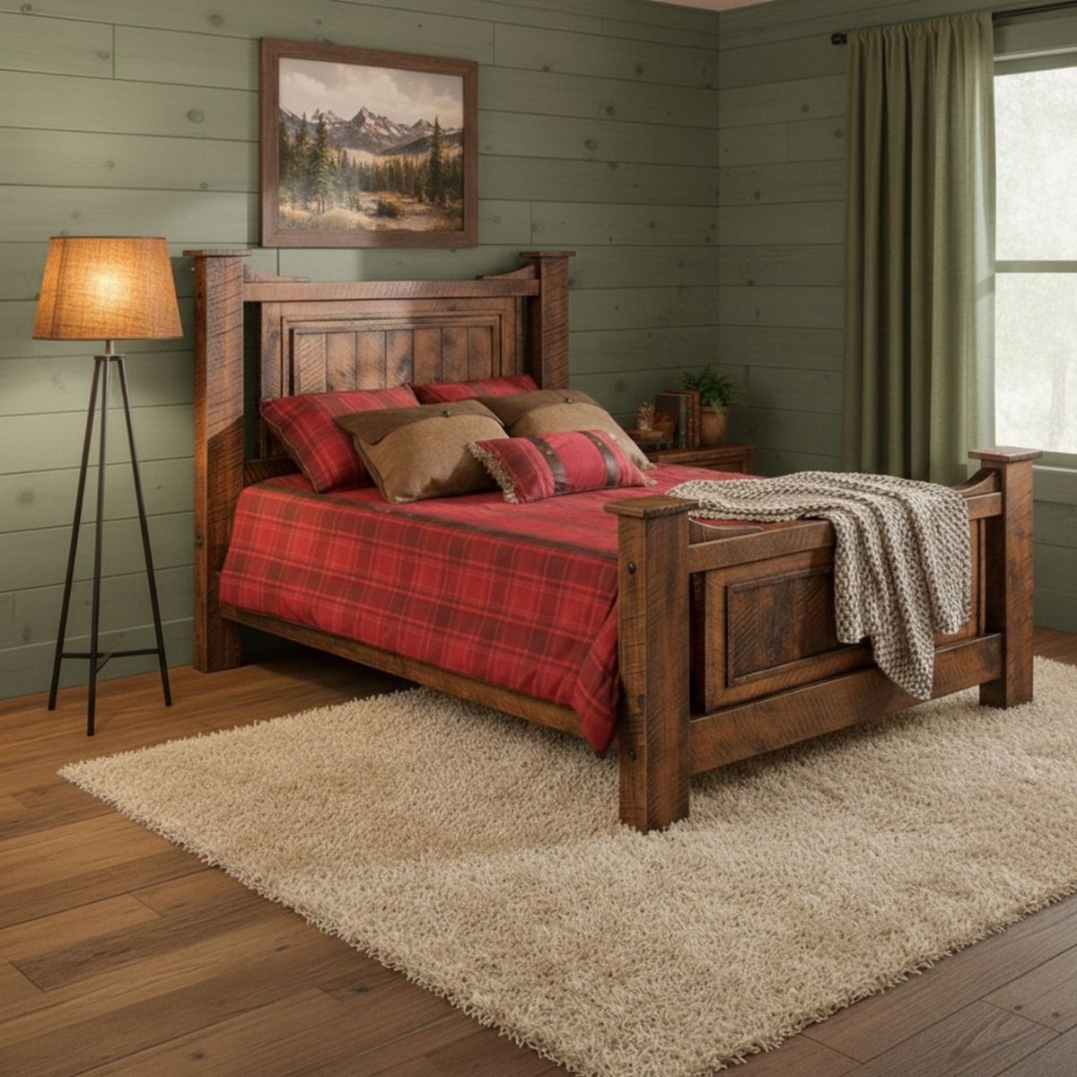 TIMBER HAVEN BARNWOOD BED
